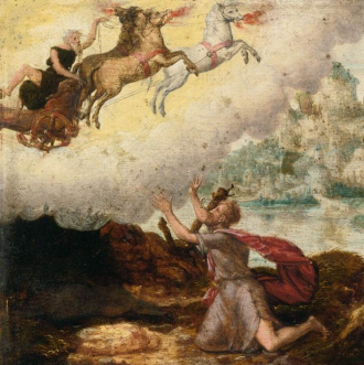Elijah and His Fiery Chariot