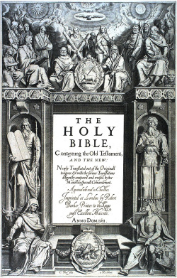 1611 King James Bible Cover