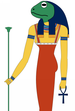 Image of Egypt's Goddess Heqet